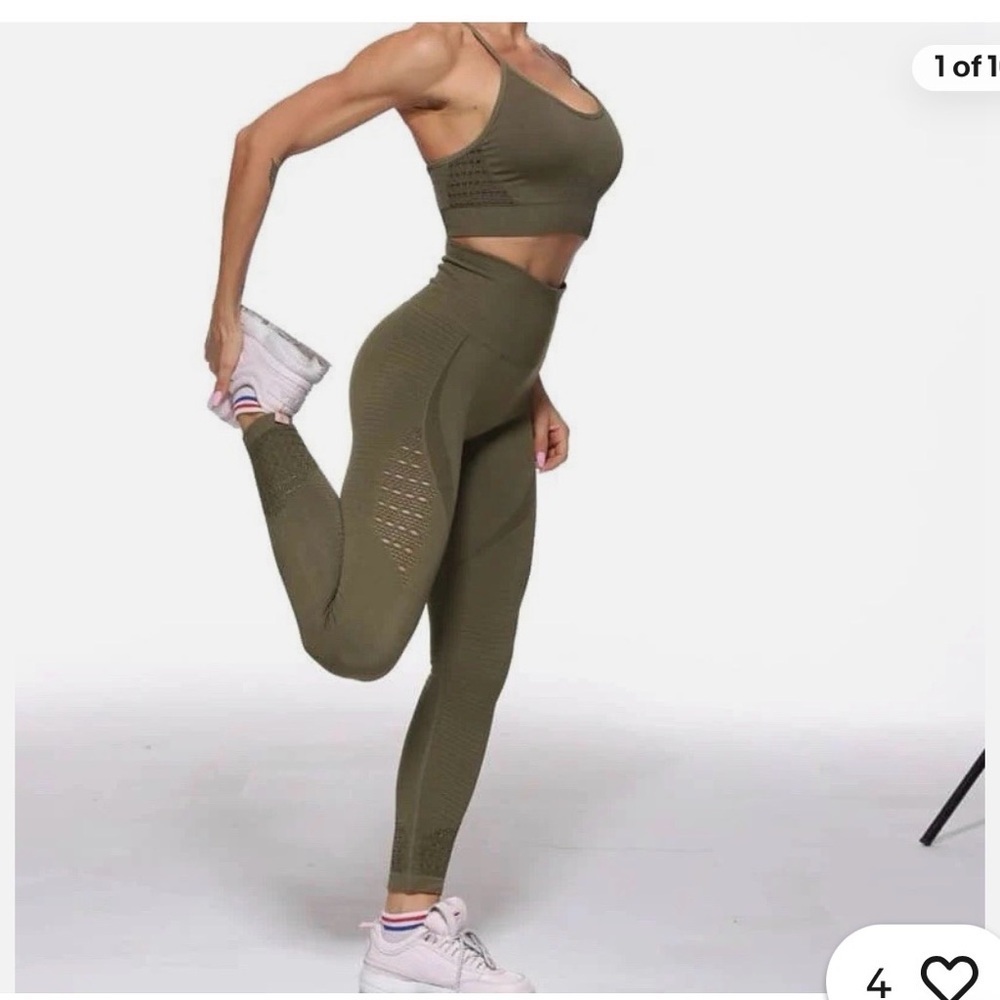 Gymshark Olive Green Leggings